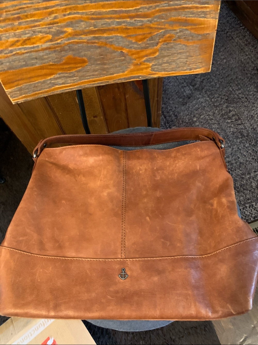 Harbour 2nd leather bag 14x11x 5 shoulder bag